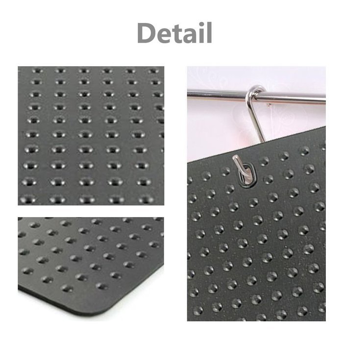 IC ICLOVER 4PCS High Quality Black food Grade Silicone Dot Trivet, Hot Pads Trivet Mats --Non-toxic Silicone Mat... N6