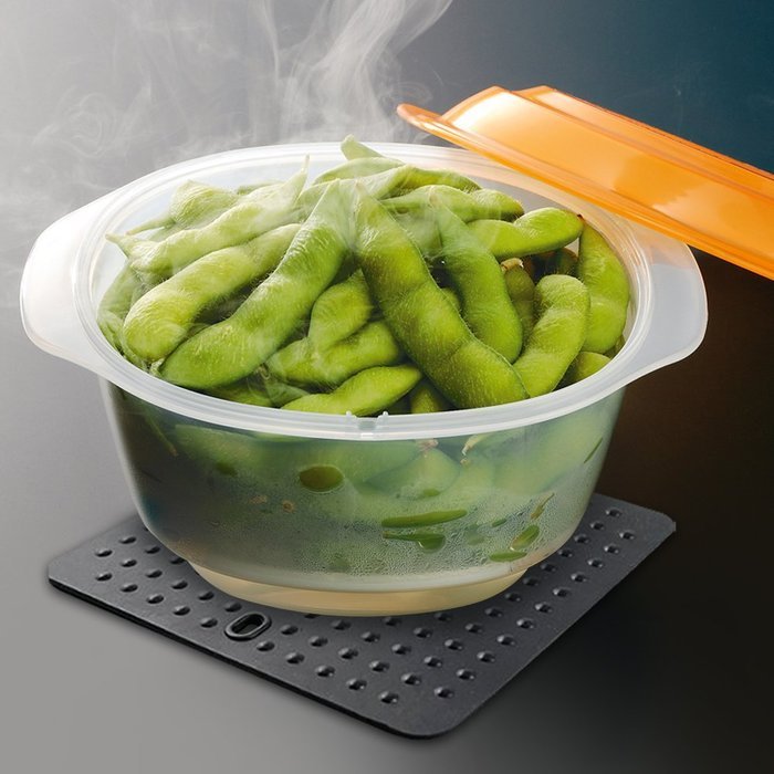 IC ICLOVER 4PCS High Quality Black food Grade Silicone Dot Trivet, Hot Pads Trivet Mats --Non-toxic Silicone Mat... N7