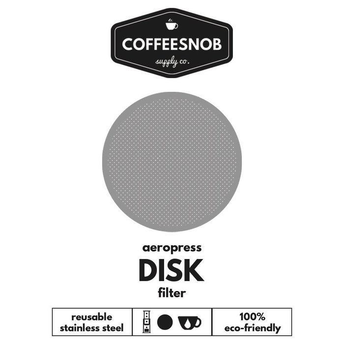 AeroPress Metal Filter - Fine Reusable Premium Stainless Steel Filter For AeroPress Coffee & Espresso Maker -... N3