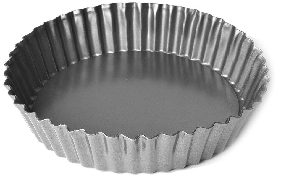 Chloe's Kitchen 203-160 10-Inch Deep Quiche Removable Bottom