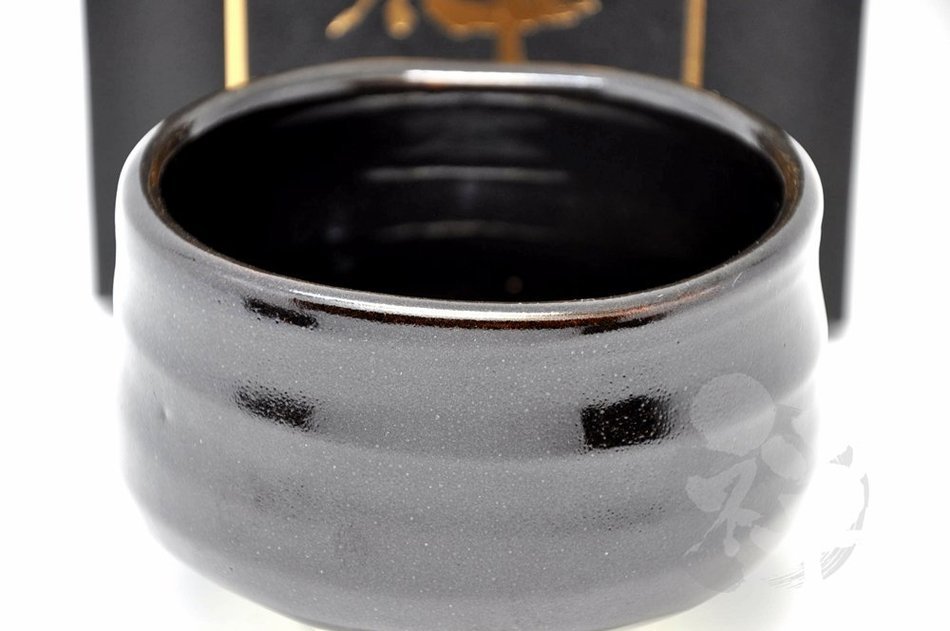 Japanese Mino Yaki ware Matcha Bowl Green Tea 11.5 / 11.5 / 8cm (4.5 / 4.5 / 3.1inch)[7334] N4