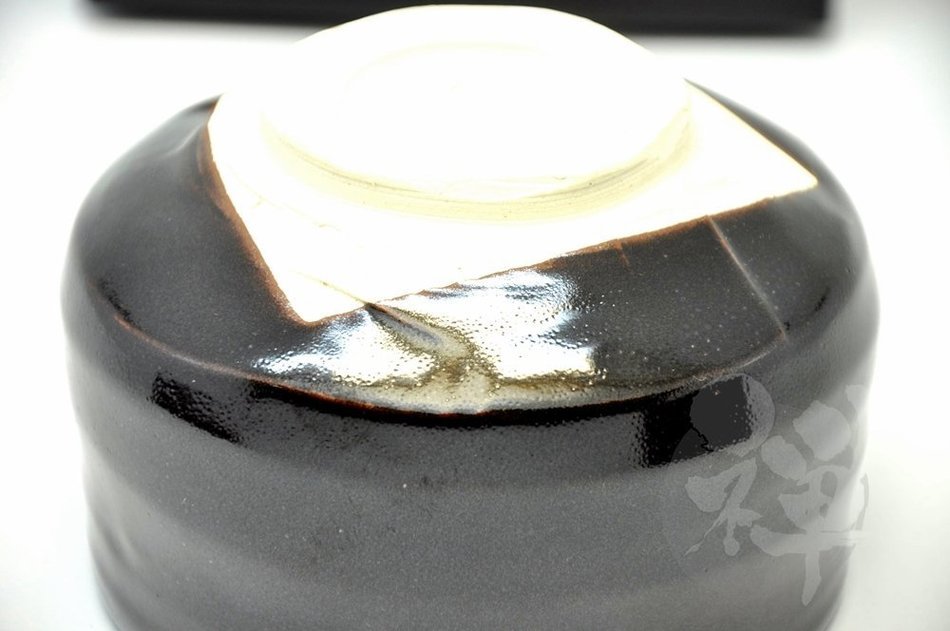 Japanese Mino Yaki ware Matcha Bowl Green Tea 11.5 / 11.5 / 8cm (4.5 / 4.5 / 3.1inch)[7334] N5