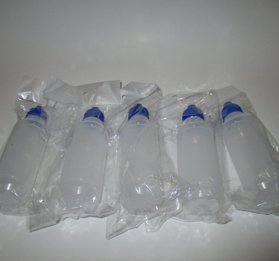 3D Jelly Cake Tools Bottle Gelatin Art Jello Gracilaria Bottle Needle Bottle 100ml Luer Lock Tip Empty Bottle... N2