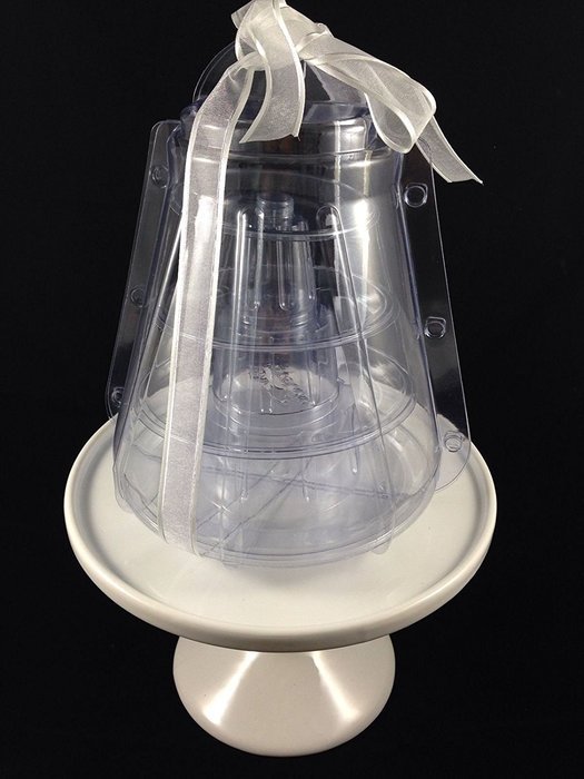 4 Tier Display Macaron Stand with Takeaway Case N6