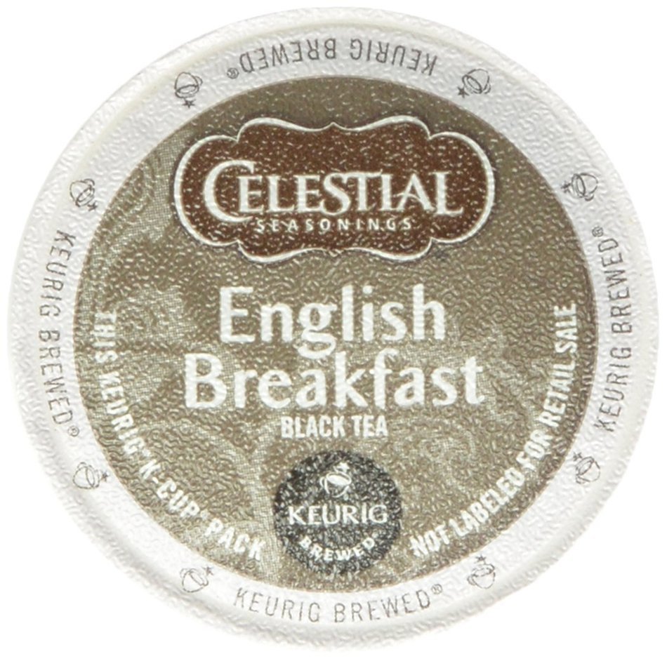 Celestial Seasonings Lemon Zinger Herbal Tea, K-Cup Portion Pack for Keurig K-Cup Brewers, 24-Count N56