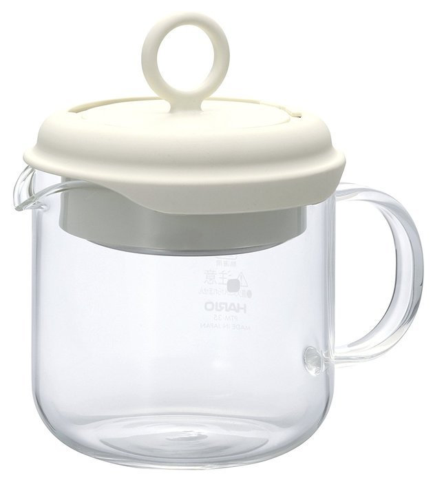Hario PTM-35-OW Pull-Up Tea Maker, Off-White N2