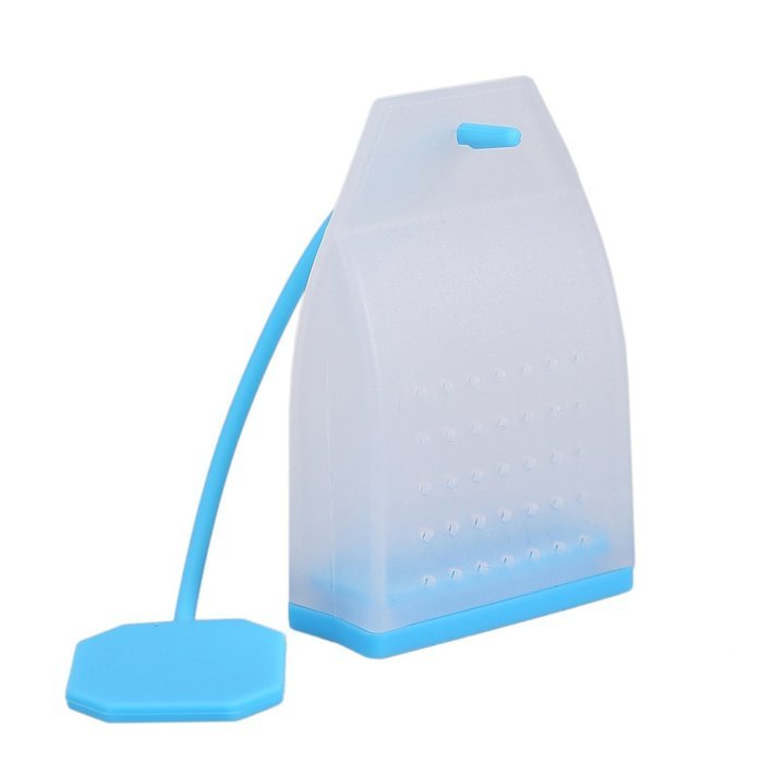 Angelbubbles Tea Infuser Silicone Strainer + Steeper + Teabag Coaster (4 Colors/Pack) N3
