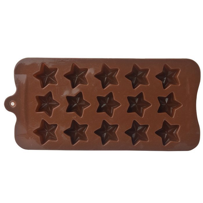 EVTECH(TM) 15 Cavity Star Style Silicone Gel Non Stick Cake Bread Mousse Ice Pudding Mold Chocolate Jelly Candy... N6