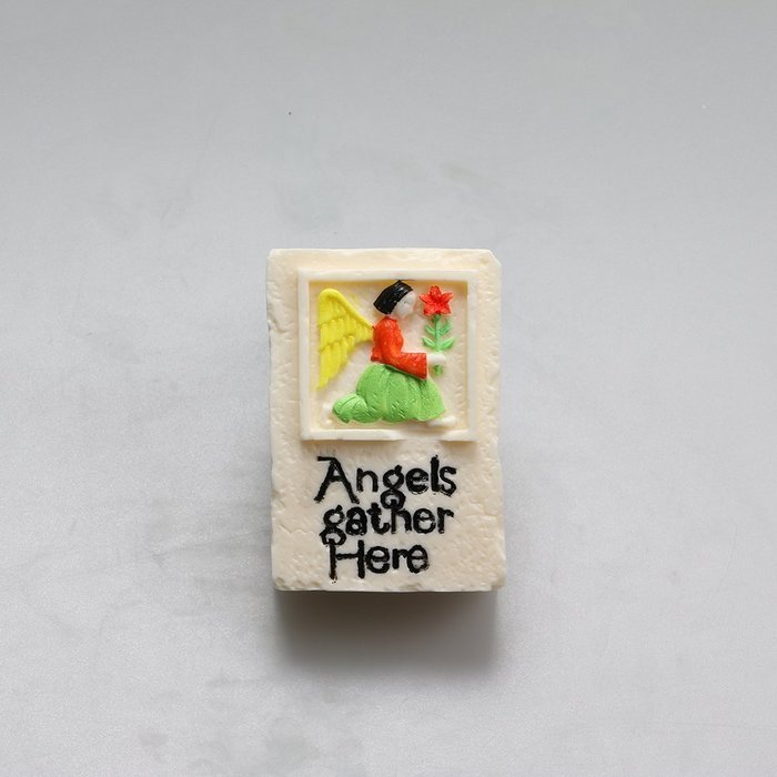 Pinkie Tm Angel and flower Soap Mold,Resin Clay Chocolate Candy Silicone Cake Mould,Fondant Cake Decorating Tools...