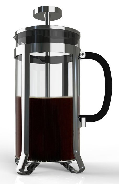 Premium Large French Press for Coffee, Tea, Infuse Your Favorite Beer with Delicious Flavors. 8 Cups in Steel... N3