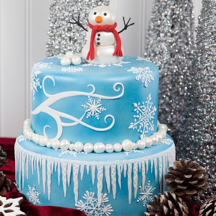 Frozen Wonderland Silicone Lace Mat by Chef Alan Tetreault