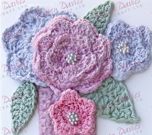Crochet Flower and Leaf Mold by Karen Davies