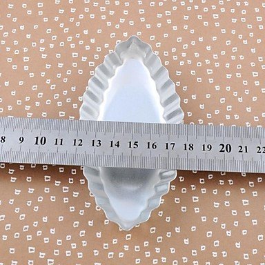 Sher Aluminum Alloy Large Chrysanthemum Ship Cake Mould 5/lot,12x5.5x1.8cm N6