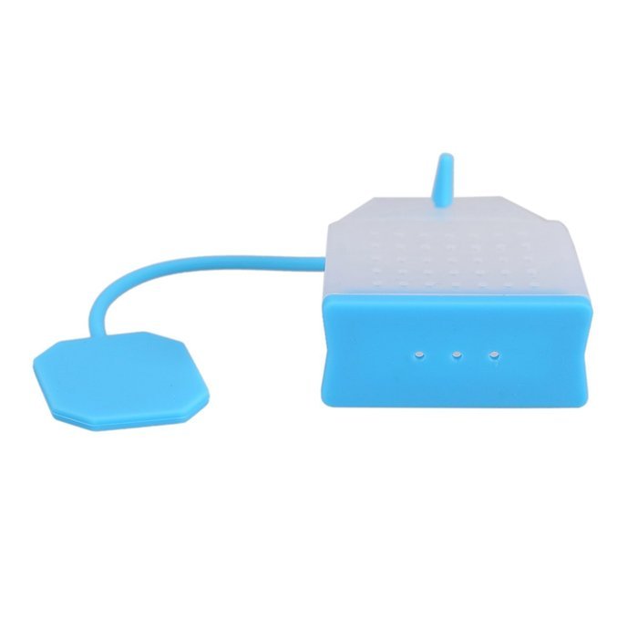 Angelbubbles Tea Infuser Silicone Strainer + Steeper + Teabag Coaster (4 Colors/Pack) N5