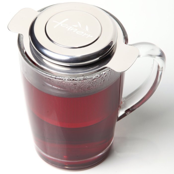 [Premium Quality] Tea Infuser with a Lid / Best Strainer for Loose Leaf Tea / Extra Fine Laser Mesh Tea Steeper... N7