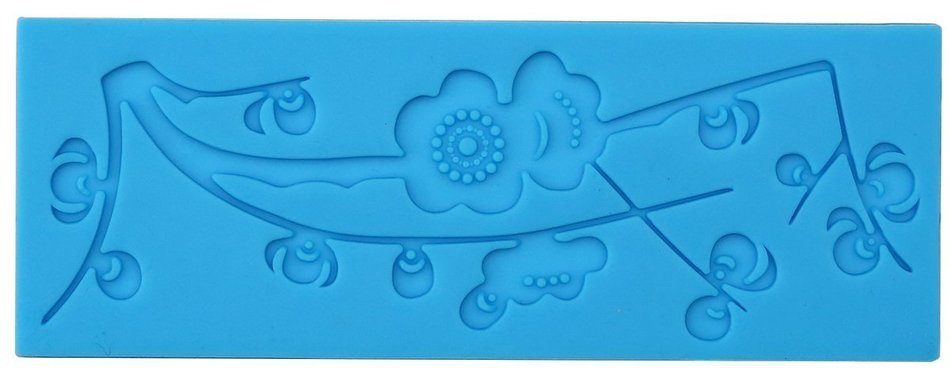 5pc Cake Decorating Molds- Premium Silicone Decoration Molds for Sugarcraft, Fondant, Gumpaste, Resin Mold, Lace... N5