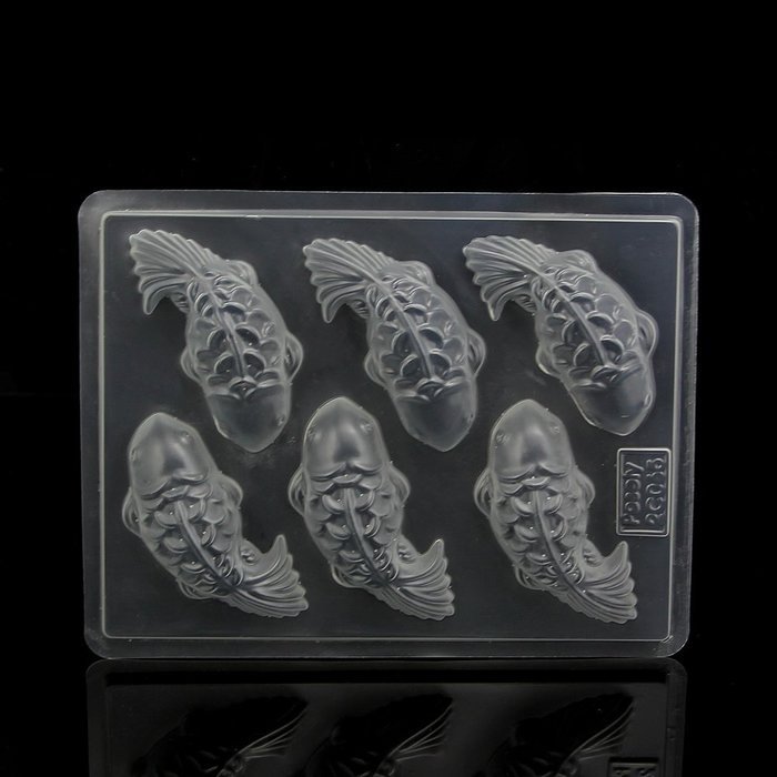 HeroNeo&reg; DIY 3D Koi Fish Plastic Cake Chocolate Mould Jelly Handmade Sugarcraft Mold (Large Koi Fish) N7