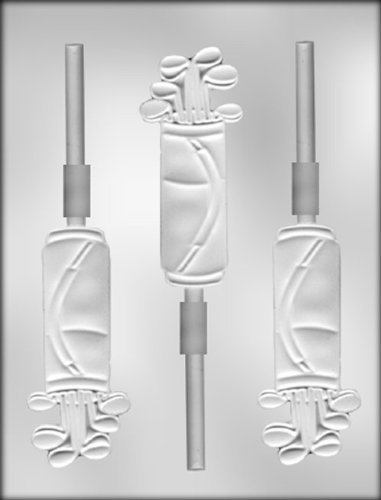 CK Products 4-7/8" Golf Bag Sucker Choc Mold