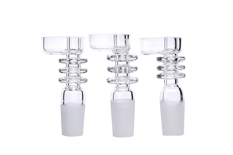 MERITOP Wry Neck Quartz Nail with 19mm Male Joint (19mm Male) N4