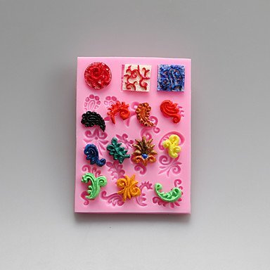 Y&XL&H European style decorative pattern decorative Chocolate Silicone Molds,Cake Molds,Soap Molds,Decoration... N3