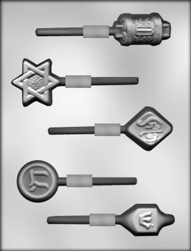 CK Products Jewish Symbol Sucker Choc Mold