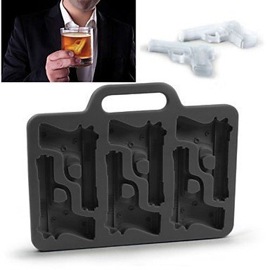 Y&XL&H Creative Gun Shaped Ice Tray Mold (Random Colors) N2