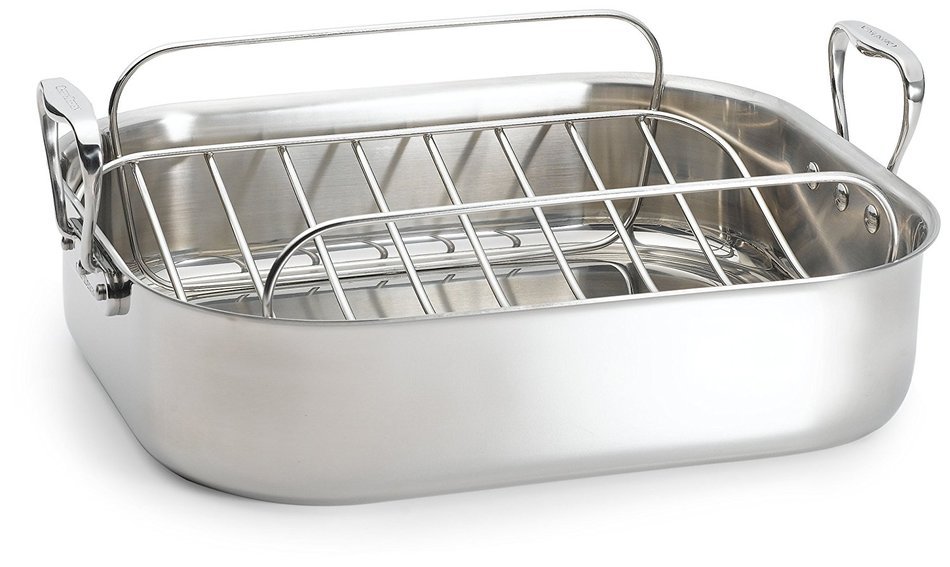 Chef's Design 16.75 Inch Stainless Steel French Roaster N2