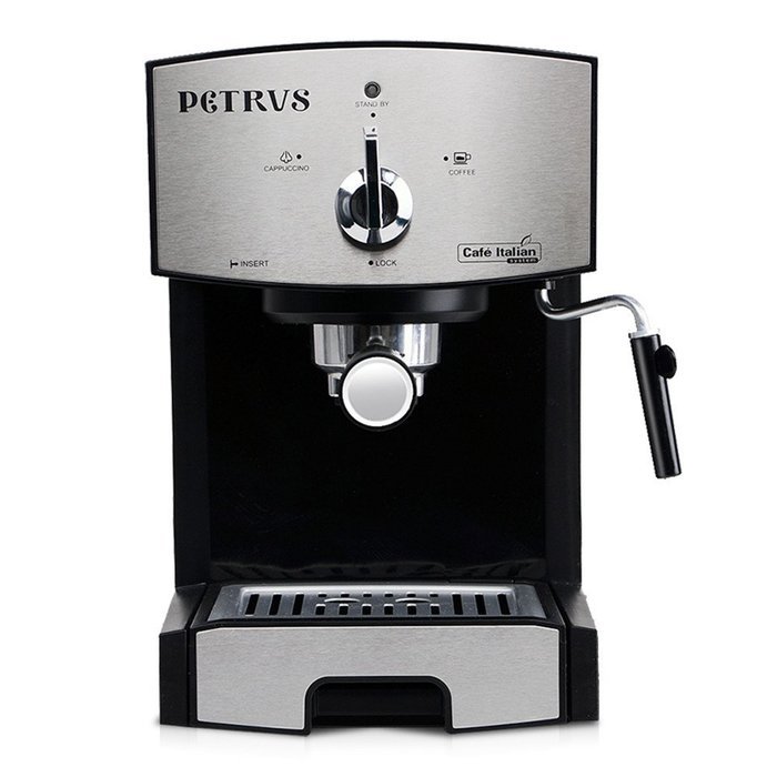Royal- Semi-automatic Italian coffee machine home Steam type coffee pot N4