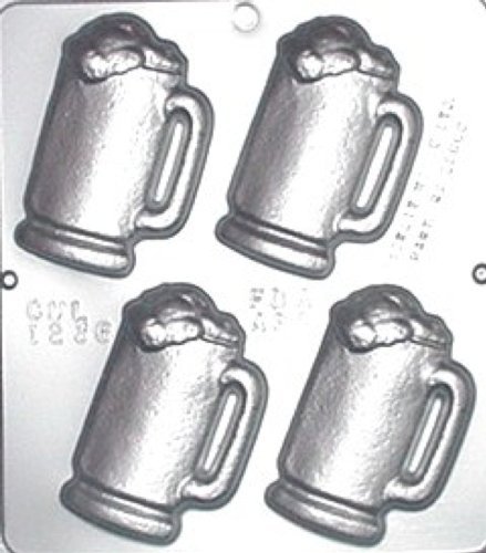 Beer Mug Medium Chocolate Candy Mold 1236