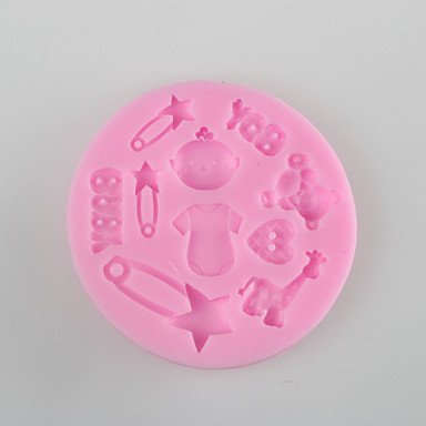 Y&XL&H 3D BOY BABY Toy Silicone Mold Fondant Molds Sugar Craft Tools Chocolate Mould For Cakes N5
