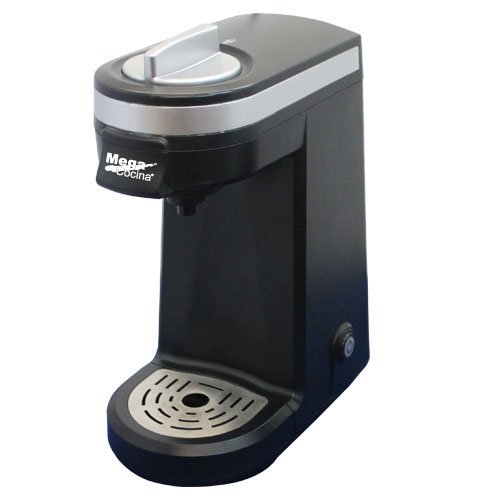 Mega Cocina Single Serve Compact K-Cup Brewer, Red