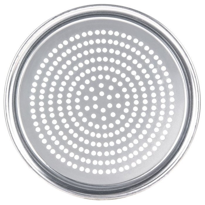 American Metalcraft HATP16SP 16" Super Perforated Heavy Weight Aluminum Wide Rim Pizza Pan