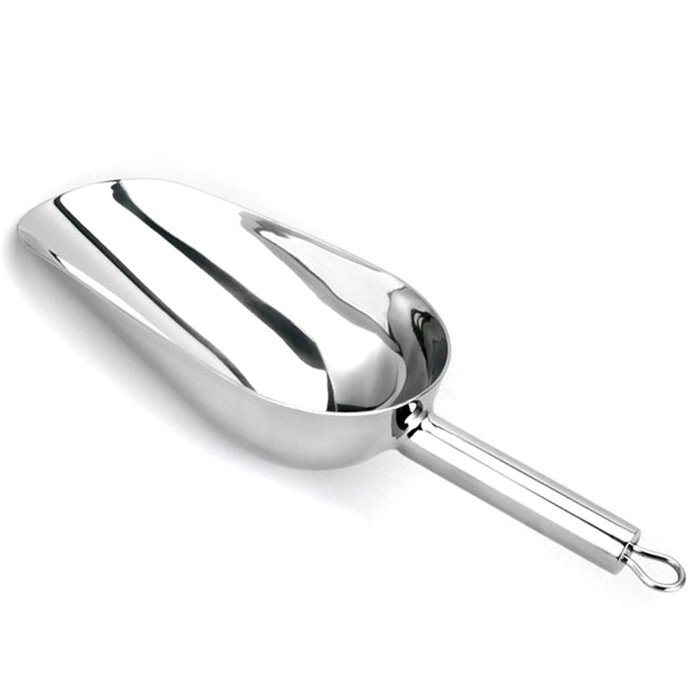 HAPPYNUTS ICE SCOOPS Multipurpose Mirror Finished Stainless Steel Scoop, 24 Ounces N2