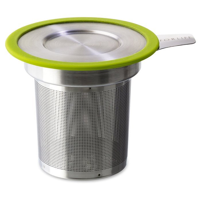 FORLIFE Brew-in-Mug Extra-Fine Tea Infuser with Lid N9