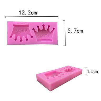 Y&XL&H The Crown Style Candy Fondant Cake Molds For The Kitchen Baking Molds N3