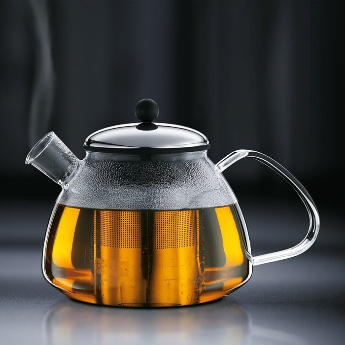 Bodum Marcel Glass Tea Press, 40 Ounce N3