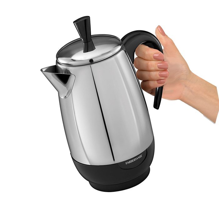 Farberware PK8000SS 8-Cup Coffee Percolator N6