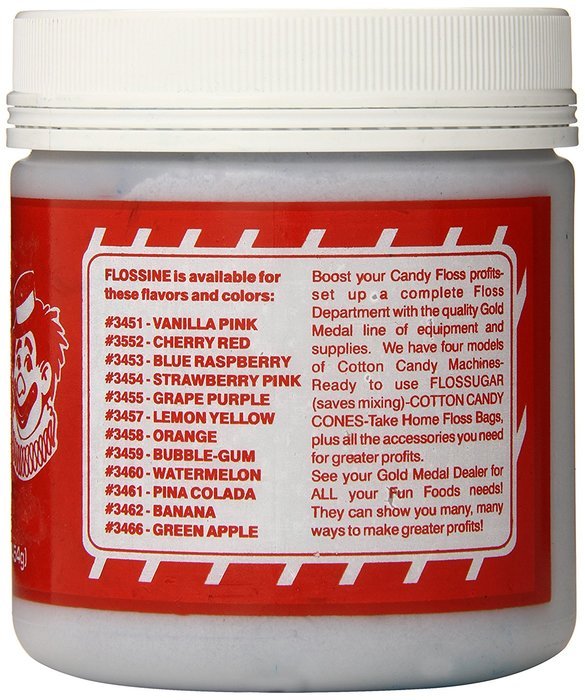 Gold Medal Flossine Can, Blue Raspberry N58