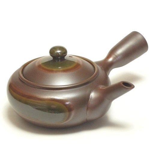 Banko teapot 526G purple mud Oribe 280cc (japan import) N2