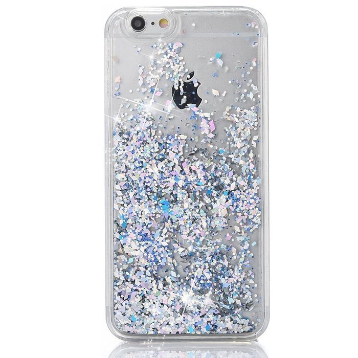 iPhone 4S Case,Phezen Bling Glitter Soft Gel Clear TPU Case for iPhone 4/4S , Glow in the Dark Luminous Heart... N22