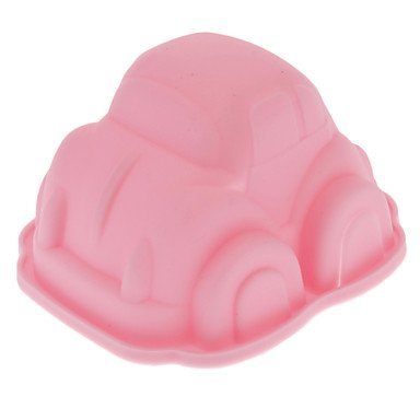 Sher Car Shaped Silicone Cake Mould (Random Color) N3