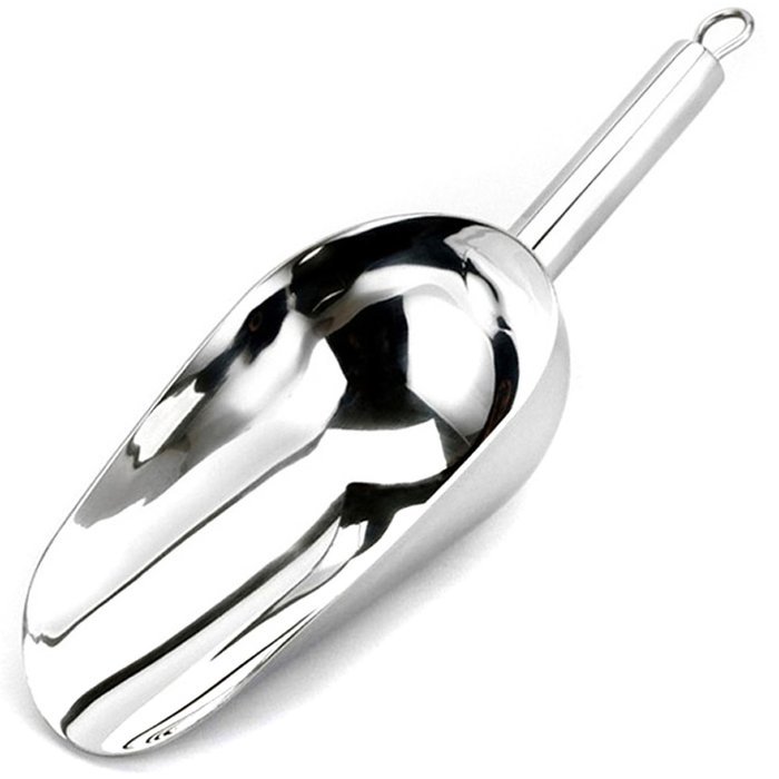 HAPPYNUTS ICE SCOOPS Multipurpose Mirror Finished Stainless Steel Scoop, 24 Ounces N4