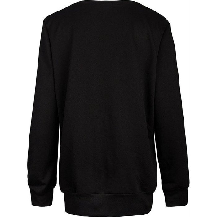 Pullover Tops,Morecome Women Halloween Beauty Skull 3D Print Long Sleeve Sweatshirt N2