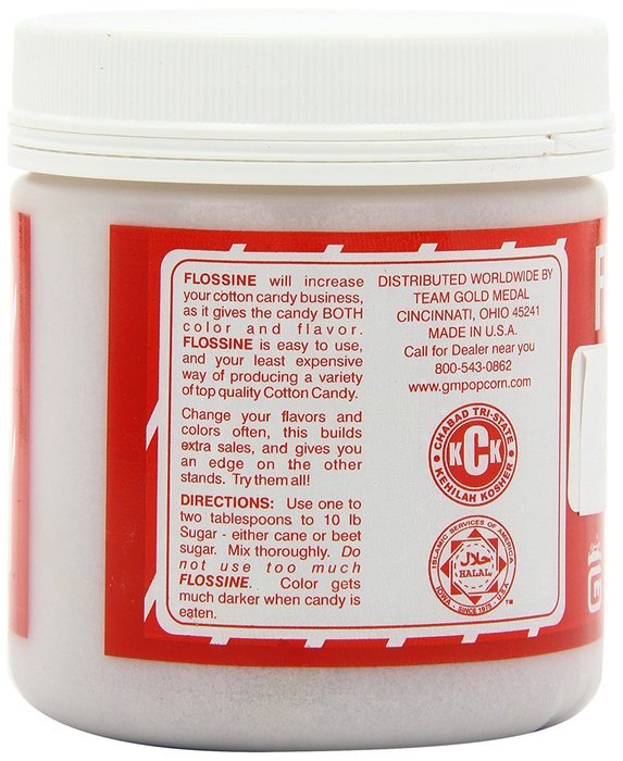 Gold Medal Flossine Can, Blue Raspberry N64