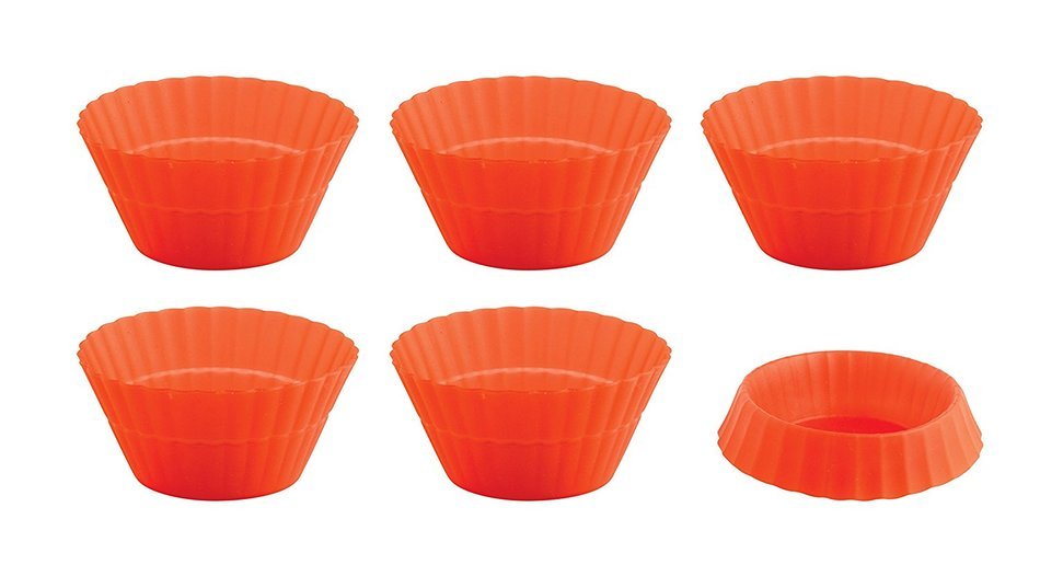 Mastrad A44010 Silicone Foldable Molds, Mini, Set of 6 N3