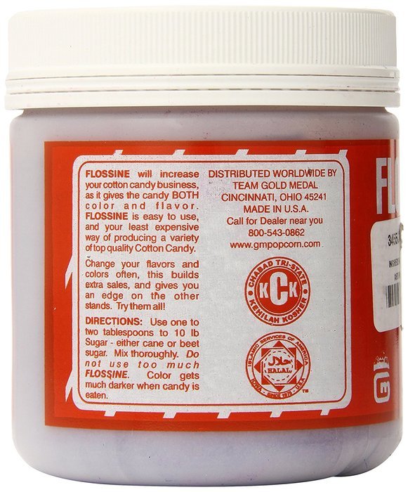 Gold Medal Flossine Can, Blue Raspberry N66
