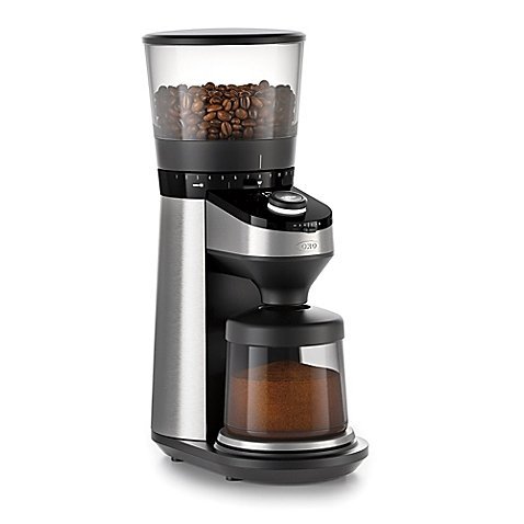 OXO On Barista Brain Conical Burr Coffee Grinder with Integrated Scale Model#8710200