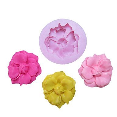 Y&XL&H One Hole Flower With Bud Silicone Mold Fondant Molds Sugar Craft Tools Resin flowers Mould Molds For Cakes