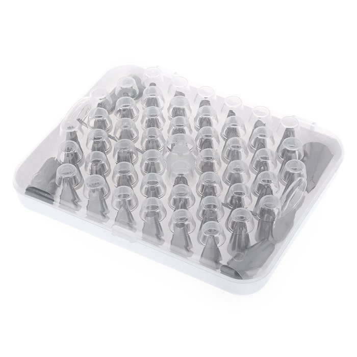 EKIND Reusable Silicon Cake Pastry Bag Cream Icing Piping Bag Cake Decorating Bags Tools Set (3 size in 1) N12