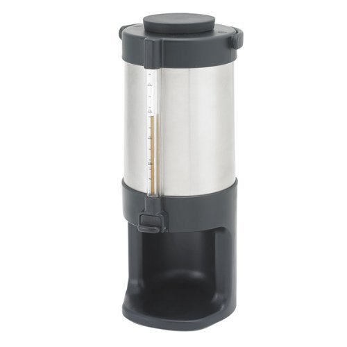 Stainless Steel Beverage Dispenser, Brew-thru Lid W/ Base, 2.2L